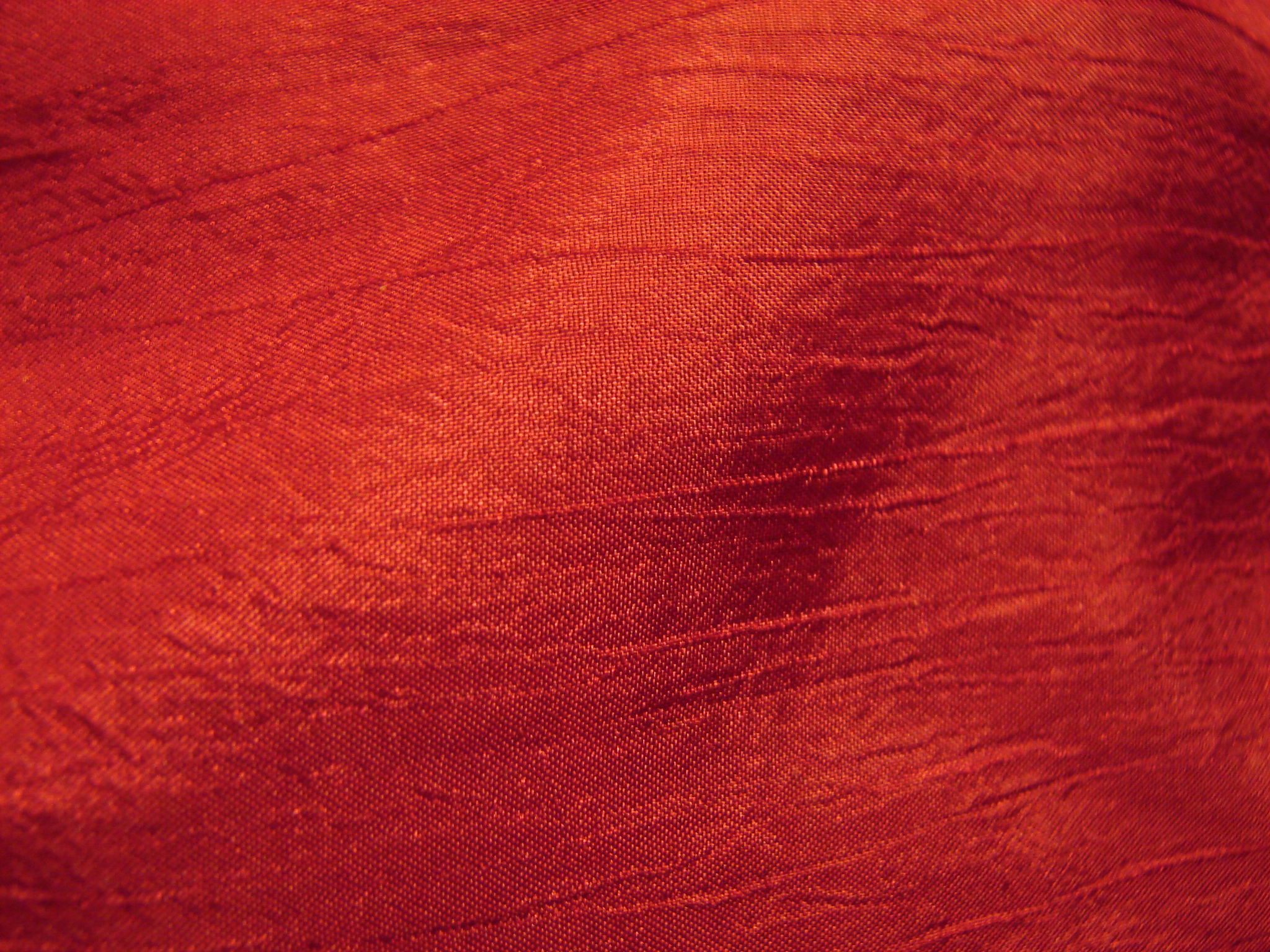 Red Silk Fabric Texture By Fantasystock