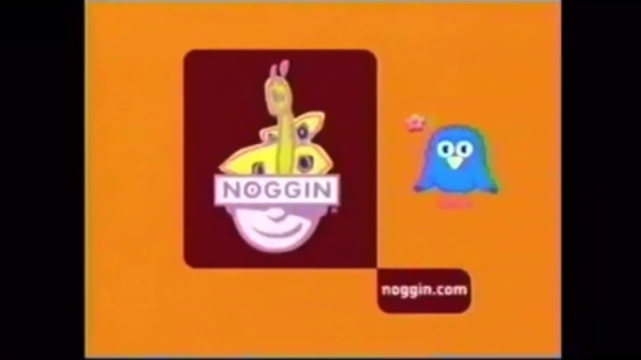 Noggin Logo Orange Background