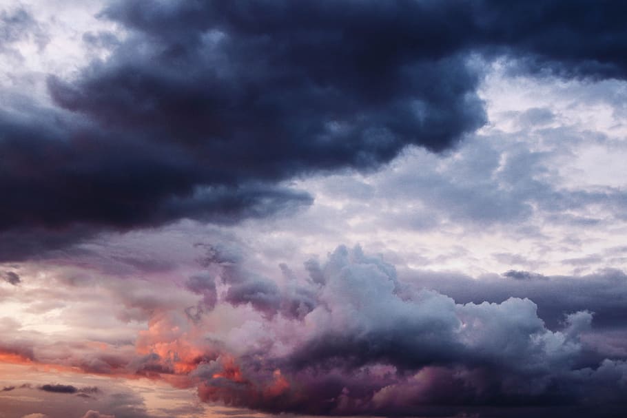 Nuvole Tempestose Natura Nube Carta Da Parati HD Umore
