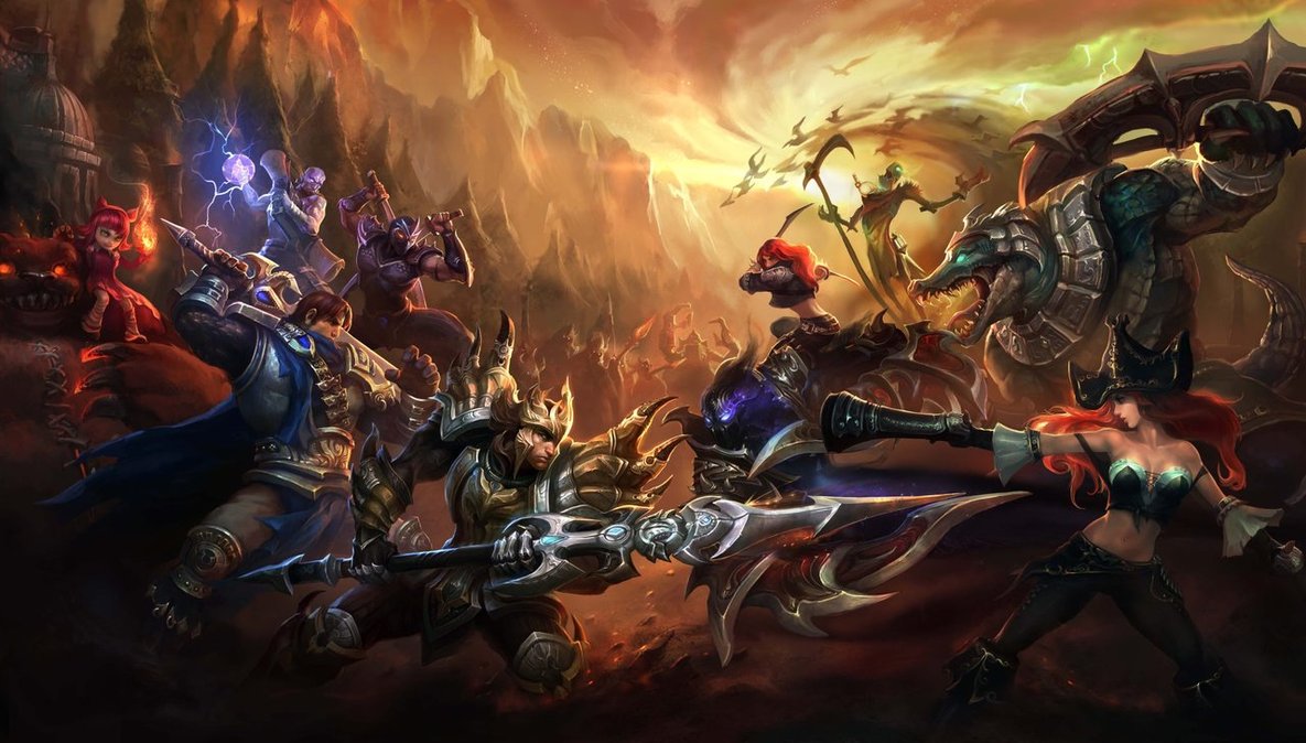 League Of Legends Wallpaper Full HD By Arlen10