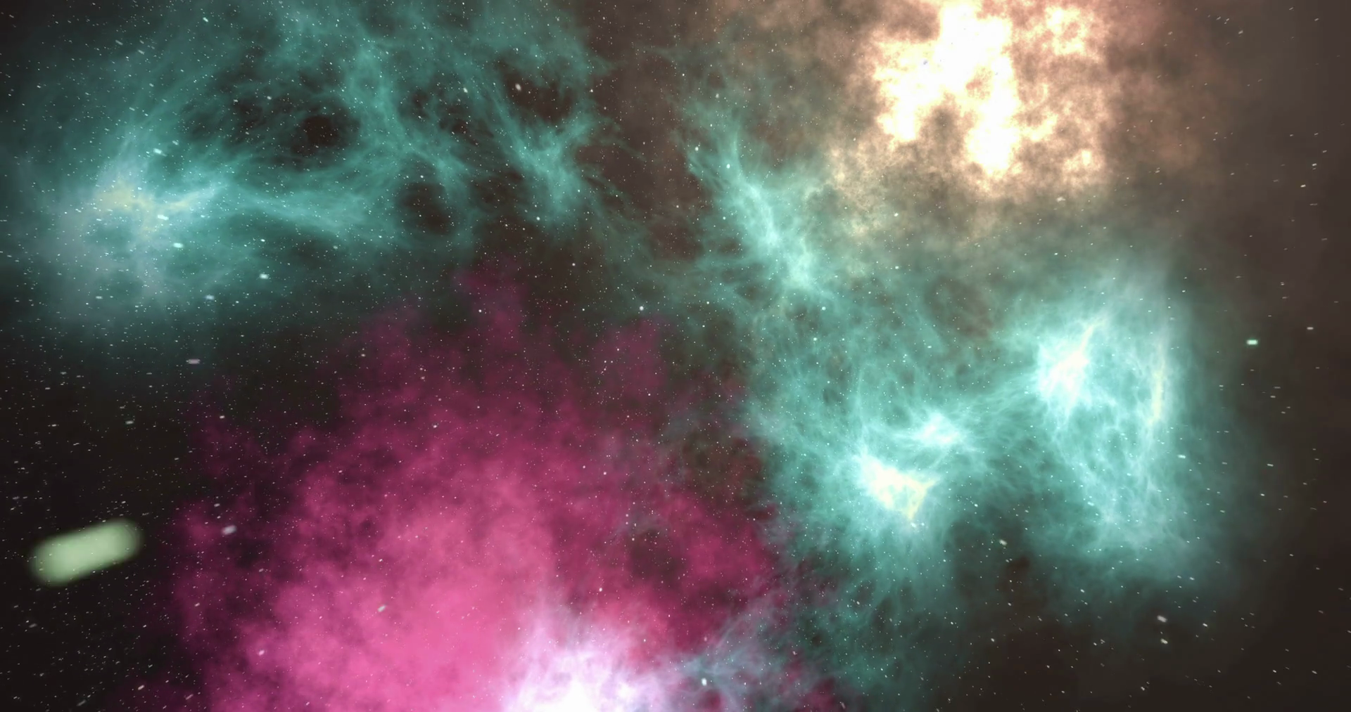 Starry Outer Space Background With Nebula Colorful Night