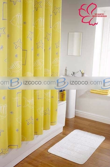 Free Download Beach Themed Shower Curtains Bathroom Accessory