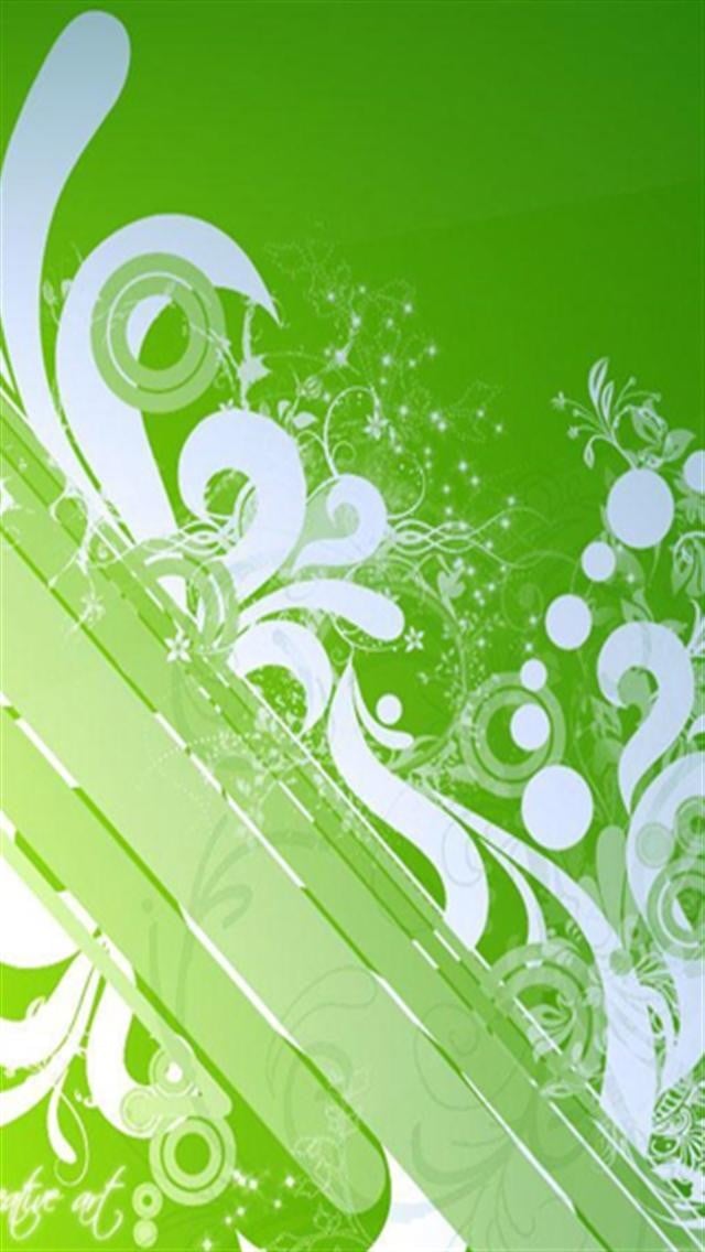 Green Abstract Art Wallpaper Green abstract iphone