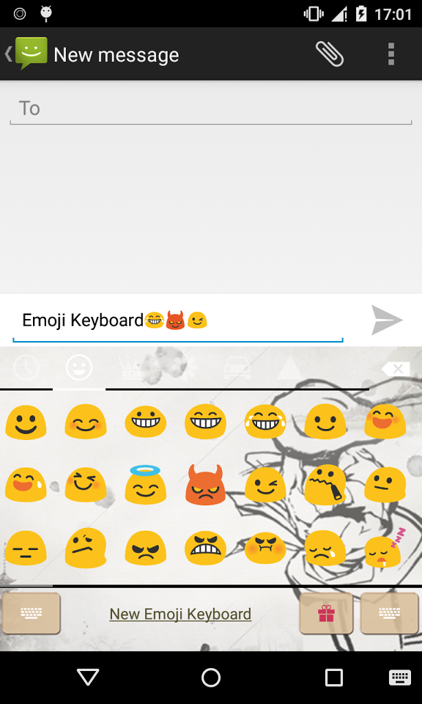 Emoji Keyboard Screenshot Thumbnail