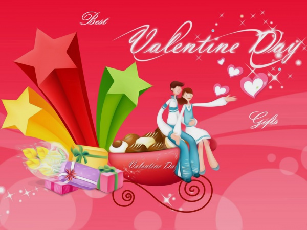 Happy Valentine Day Desktop Wallpaper For Widescreen HD And