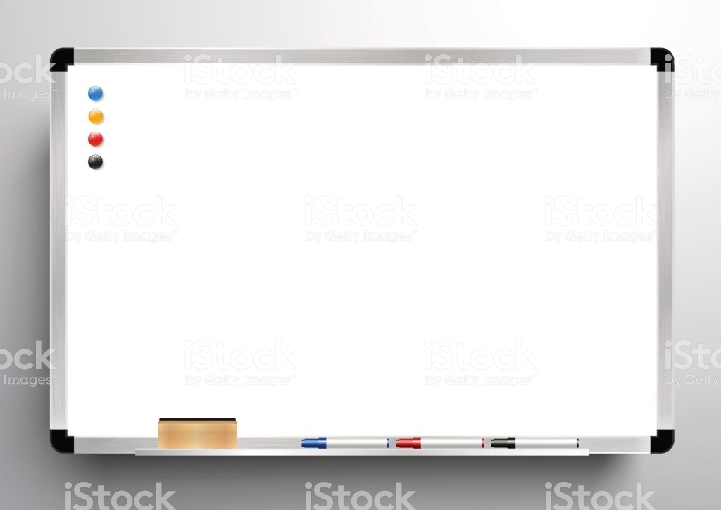 Whiteboard Background Frame Eraser Color Marker And