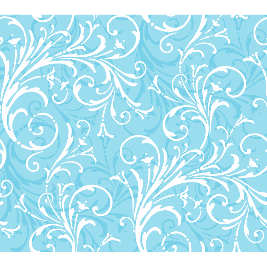 Wallcoverings Blue Strippable Prepasted Classic Wallpaper At Lowes