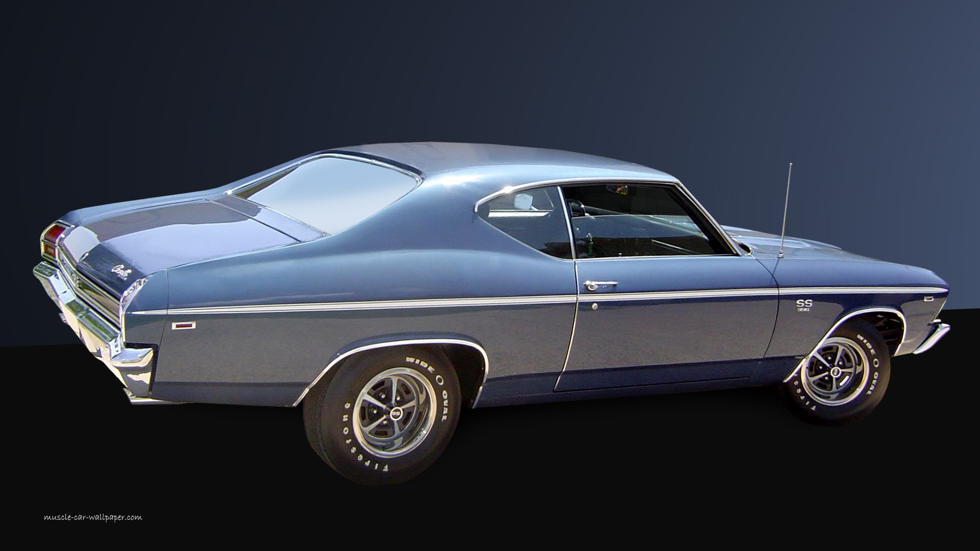 chevelle wallpaper blue coupe images pictures 1920x1080