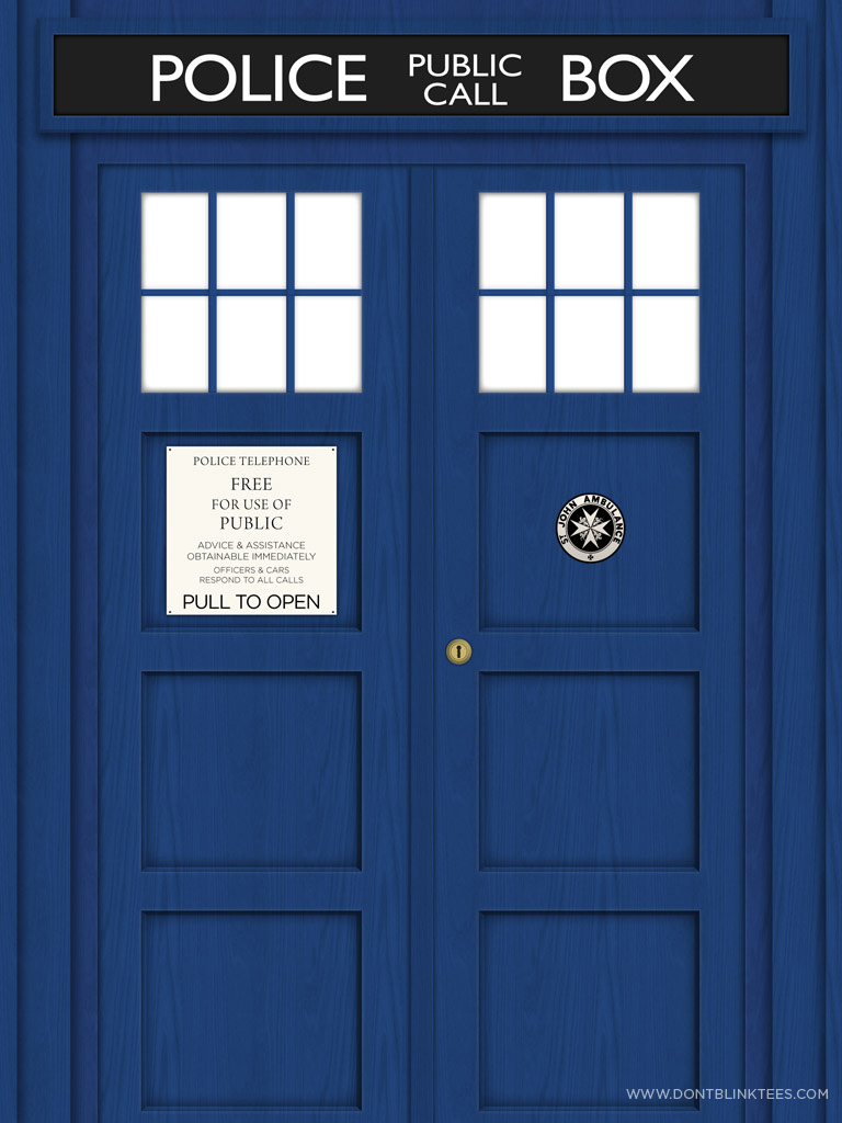 Free download The TARDIS Wallpaper Dont Blink Tees ..., download wallpaper 768x1024