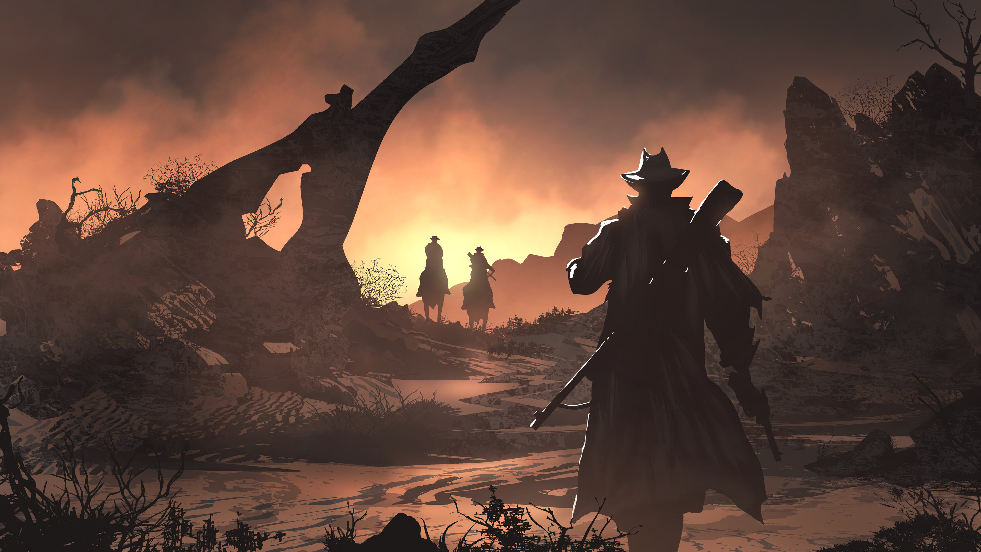 Red Dead Redemption Fan Art 4k HD Wallpaper Image Photos And