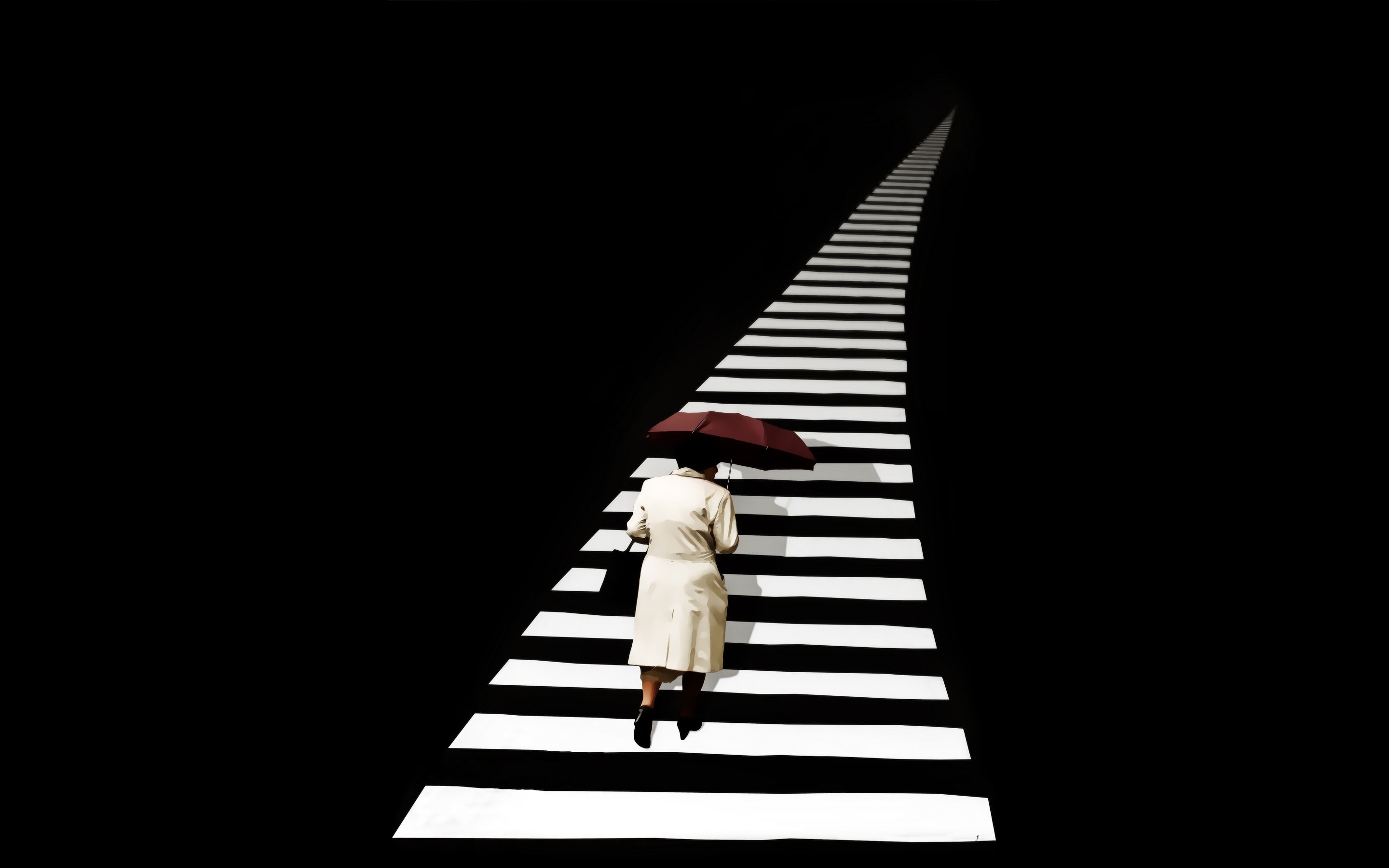 Crossing The Street Mac Wallpaper