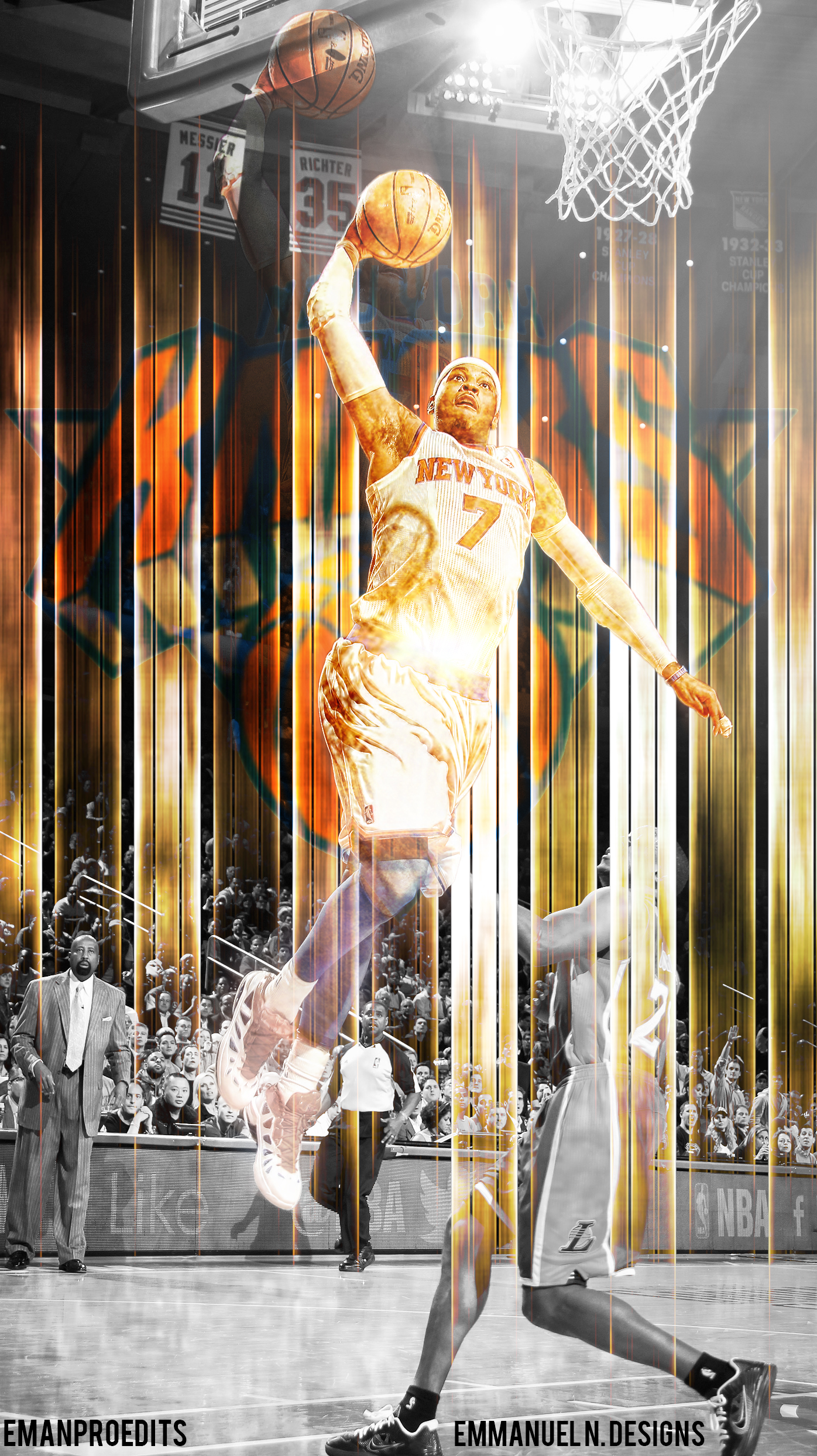 Carmelo Anthony iPhone Wallpaper By Emanproedits