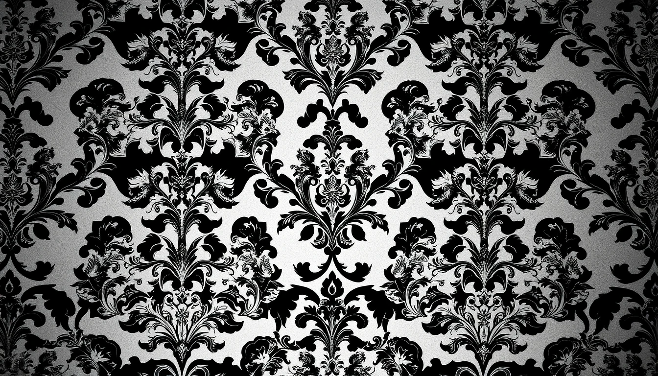 Vintage Black And White Wallpaper