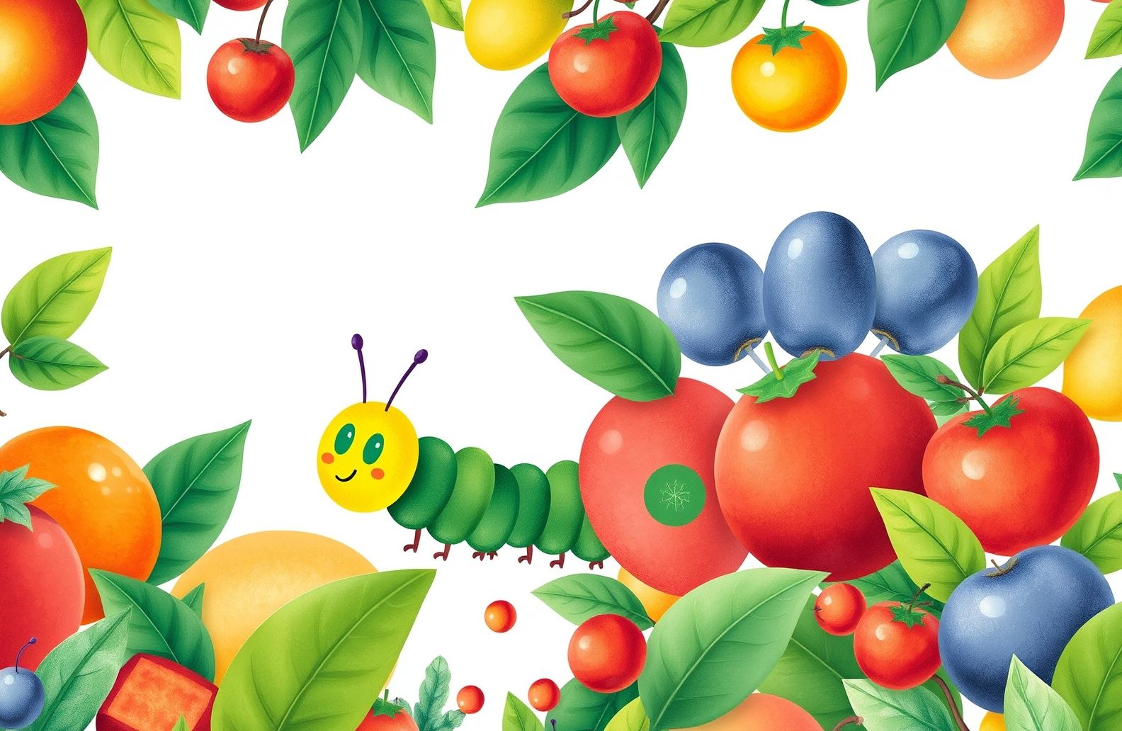 The Very Hungry Caterpillar Wallpaper