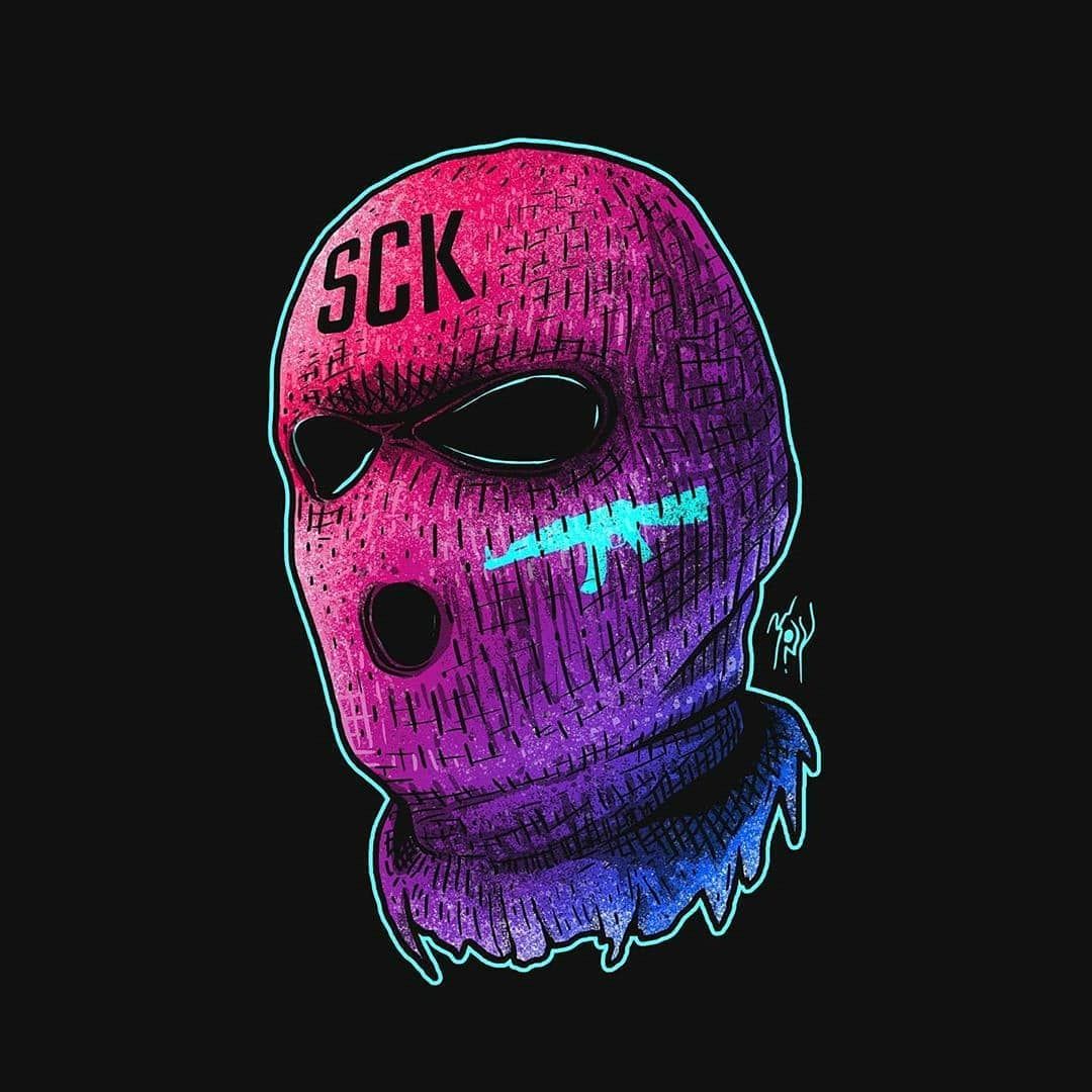 Draw A Ski Mask Wallpaper