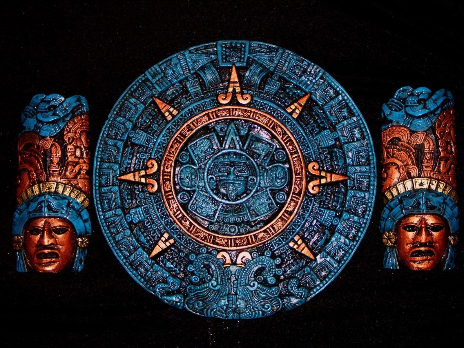 Aztec Calendar Wallpaper