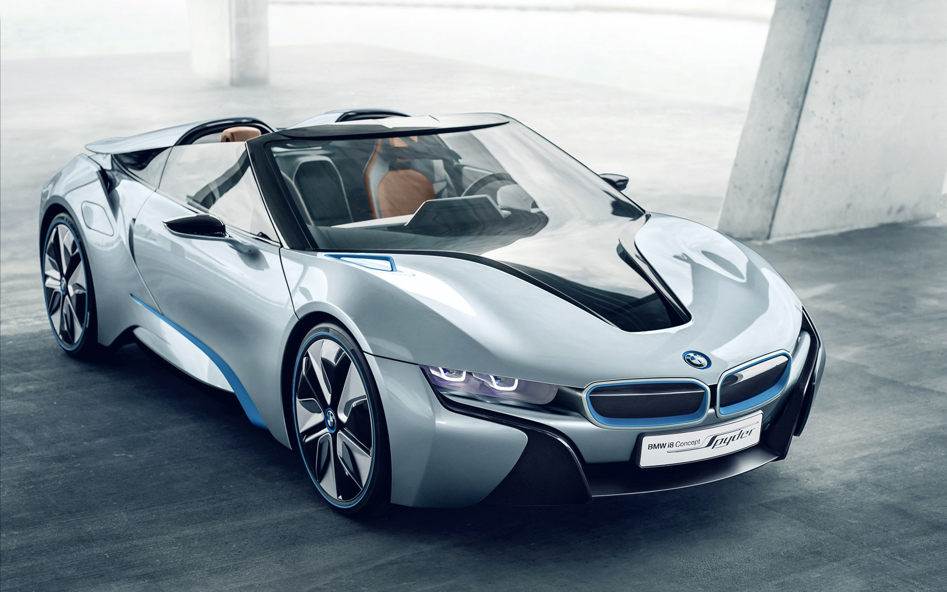 Bmw I8 Spyder Concept Car Wallpaper HD