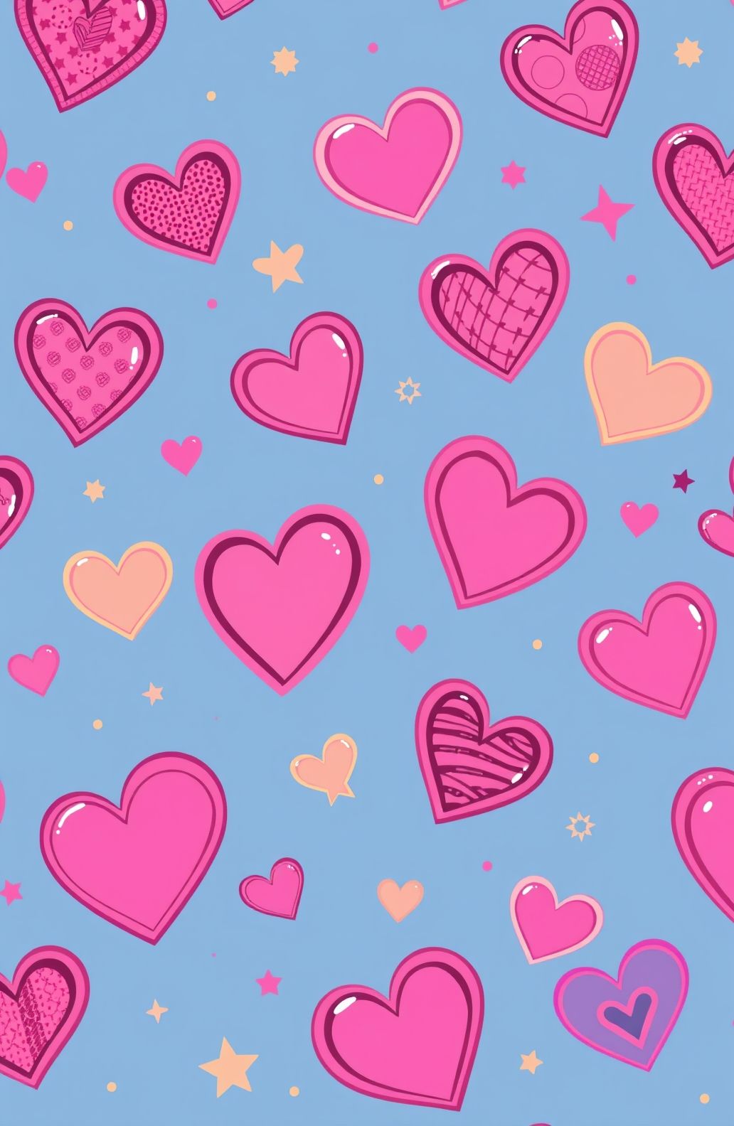 Y2k Heart Wallpaper