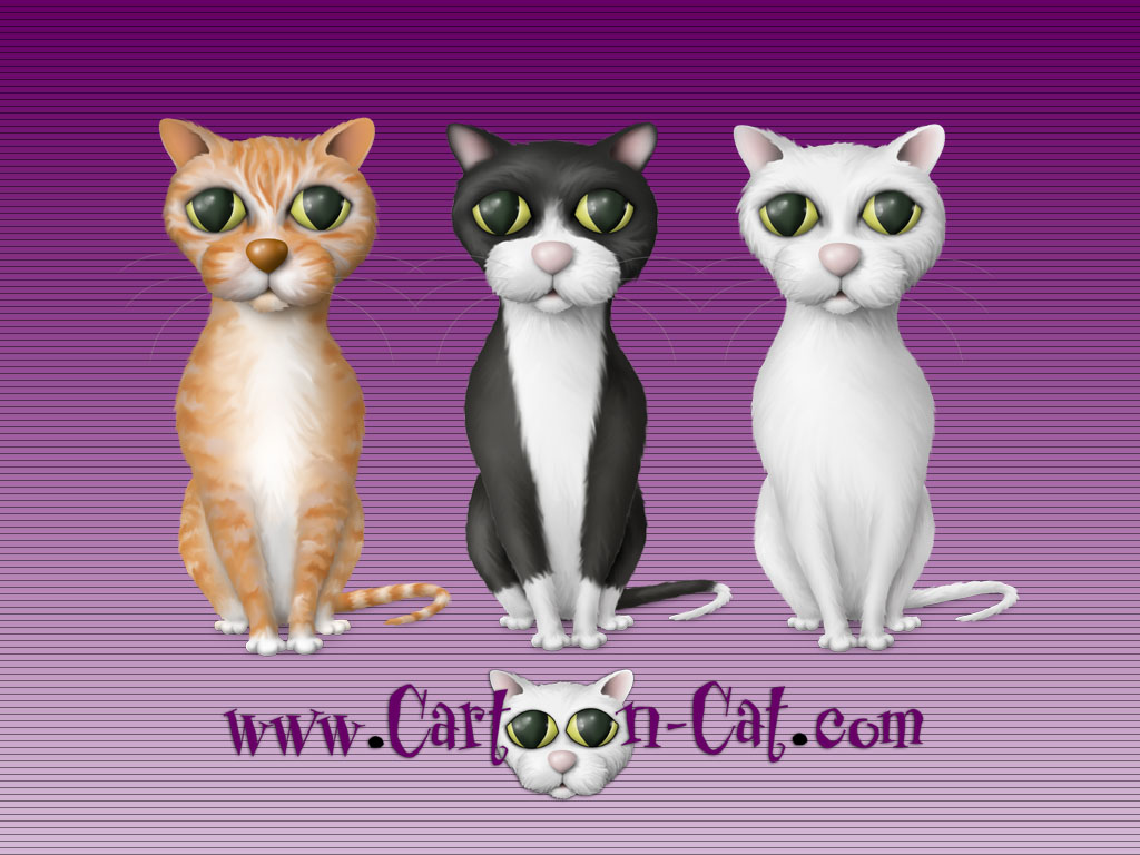 Pin Cat Cartoon Wallpaper Wallpapertube
