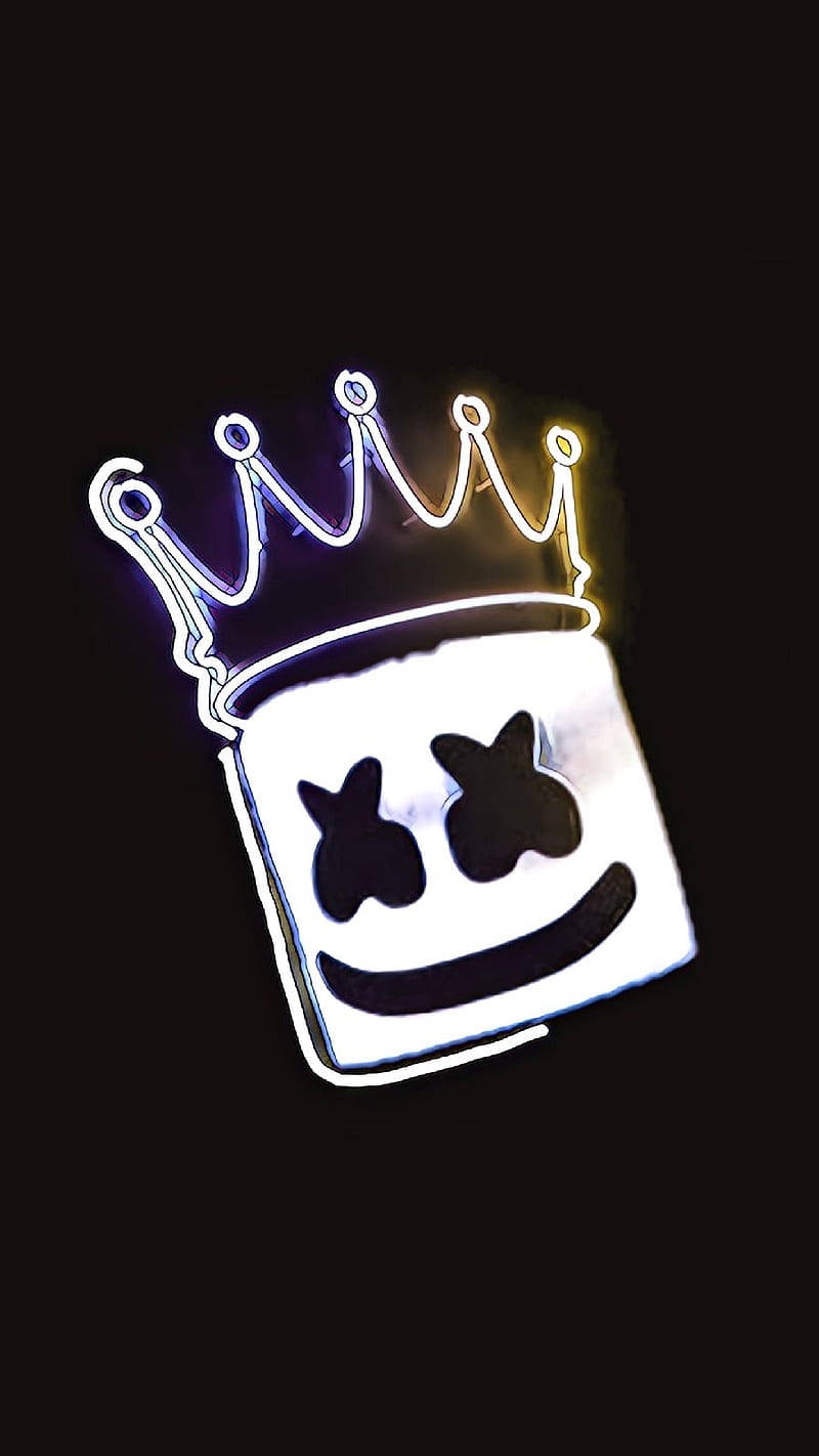 Marshmallow Dj White Xx Mask Wallpaper