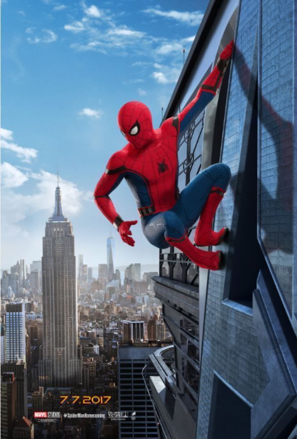 Details About Spider Man Homeing Hi Res Movie Poster Sky High
