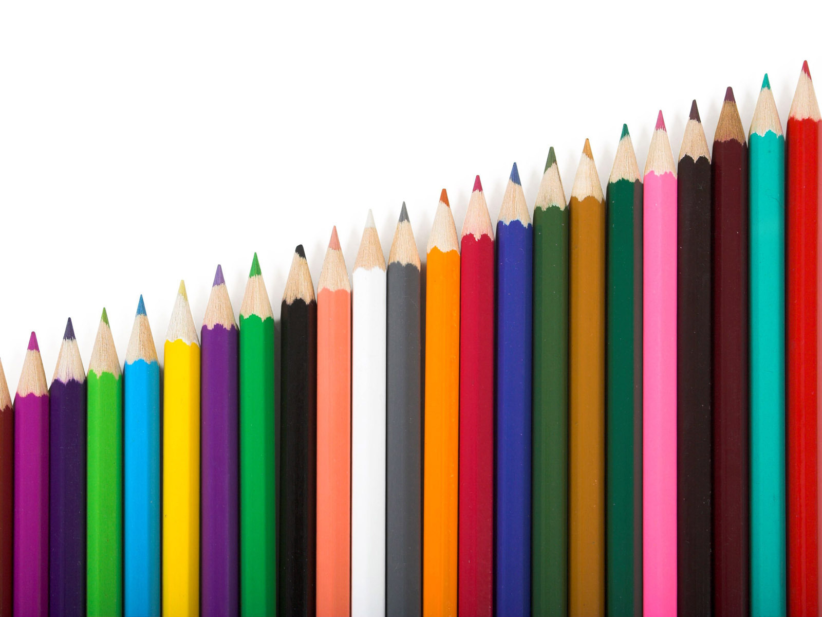 Pencils Image Colored Wallpaper Photos