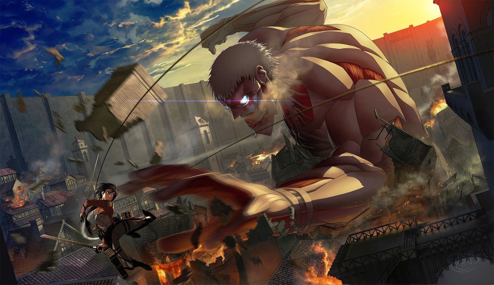 Attack On Titan Armored Wallpaper Top