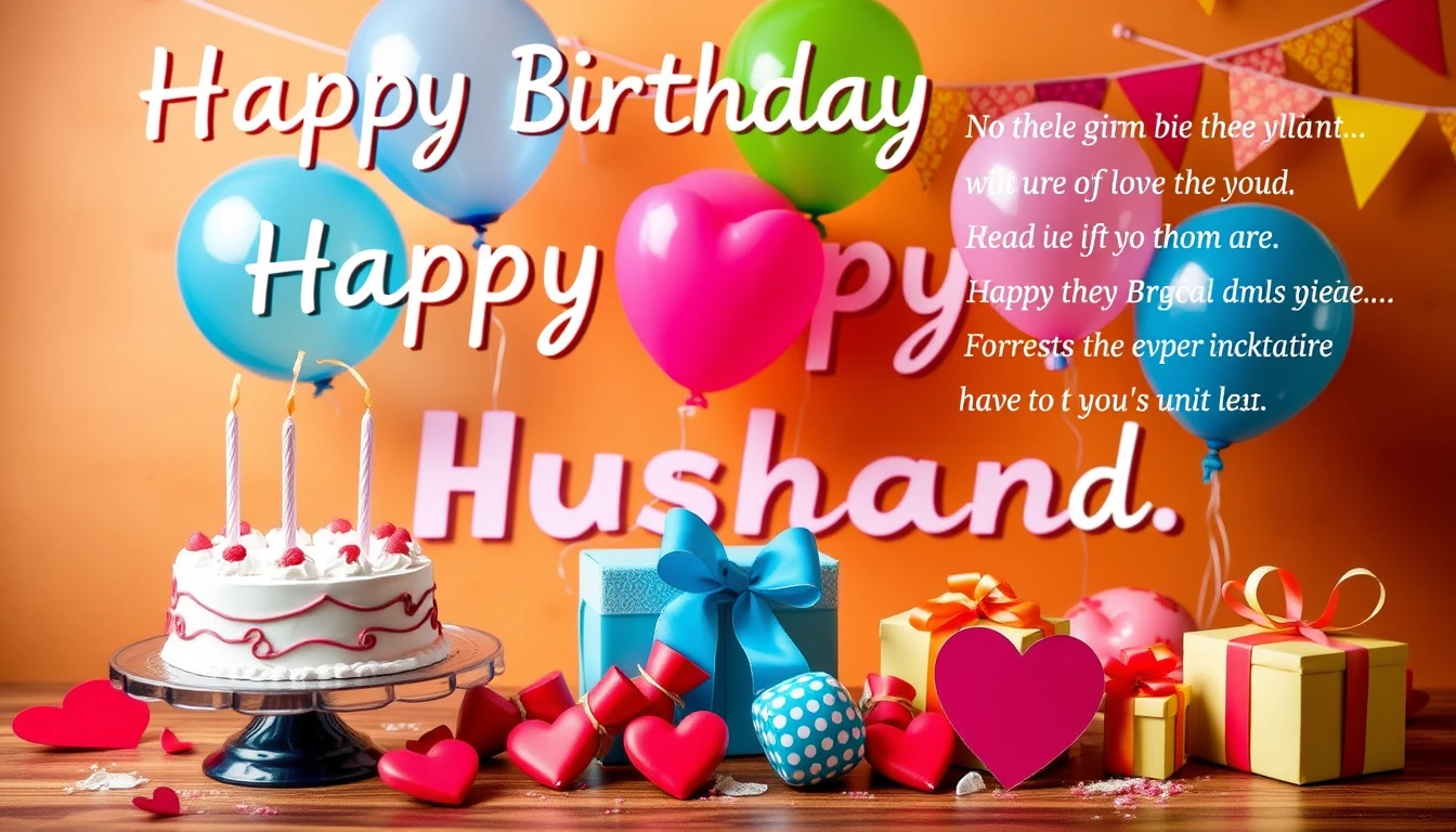 Happy BirtHDay Wallpaper For Husband