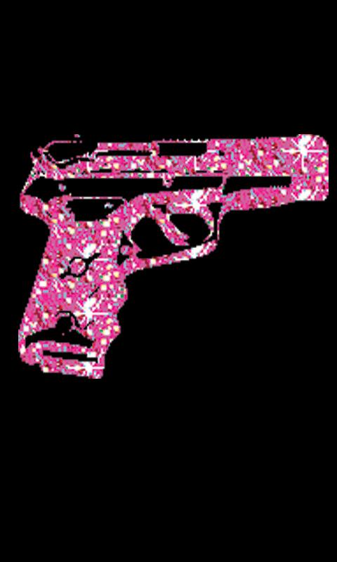 Pink Gun Live Wallpaper