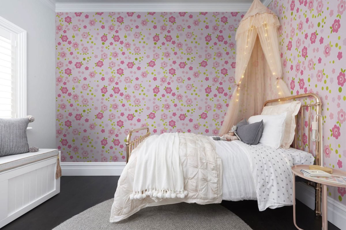 Pink Baby Flowers En Wallpaper