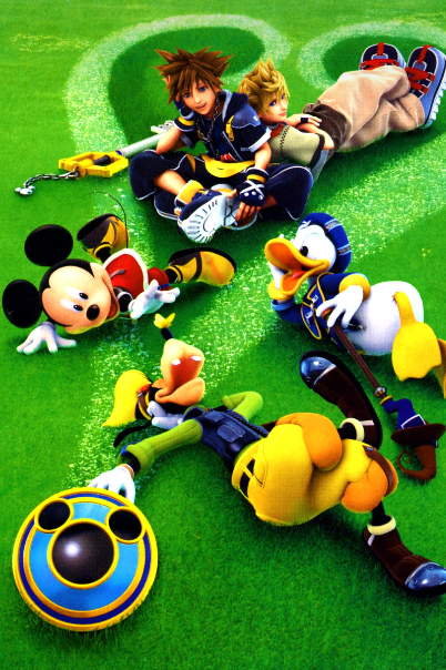 Kingdom Hearts iPhone V1 By Adorablekitty08 Fan Art Wallpaper Games