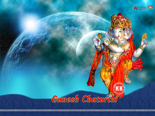 Ganesha Full Screen Wallpaper Shri Ganesh Chaturthi Pict