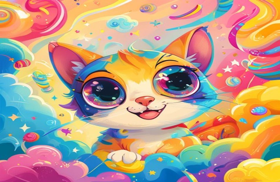 Cartoon Cat Wallpaper
