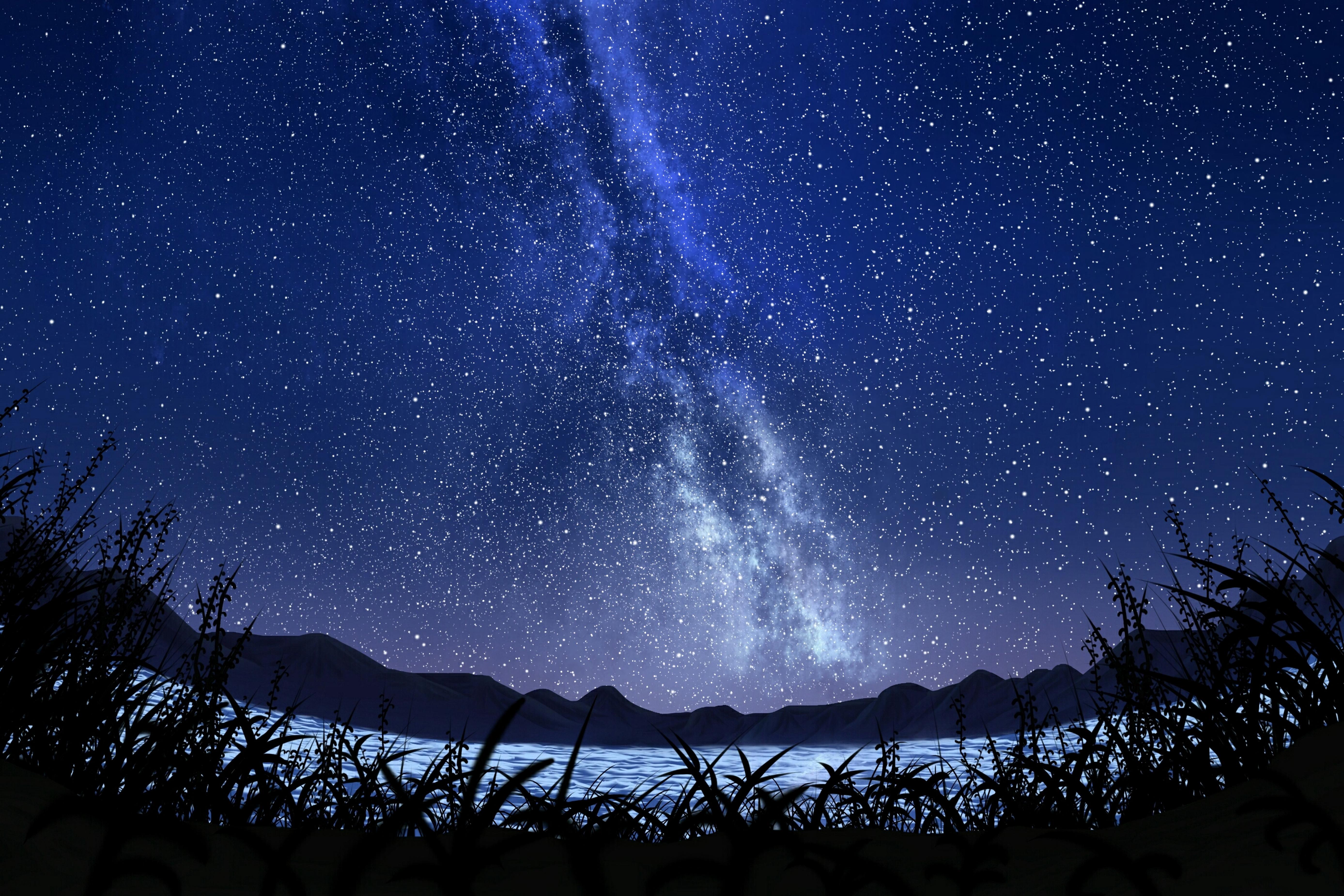 Night Sky Wallpaper 4k