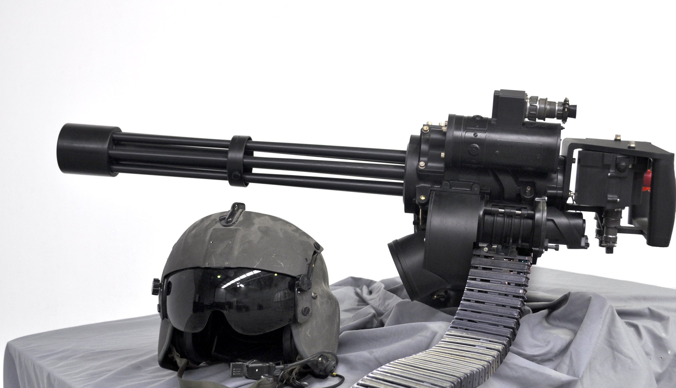 Minigun Machine Gun Weapon Military Wallpaper Background