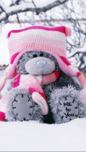 Wallpaper Cute Teddy For Your Nokia C6