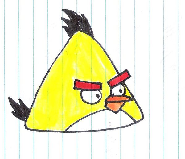 Chuck The Yellow Bird By Elmarcosluckydel96