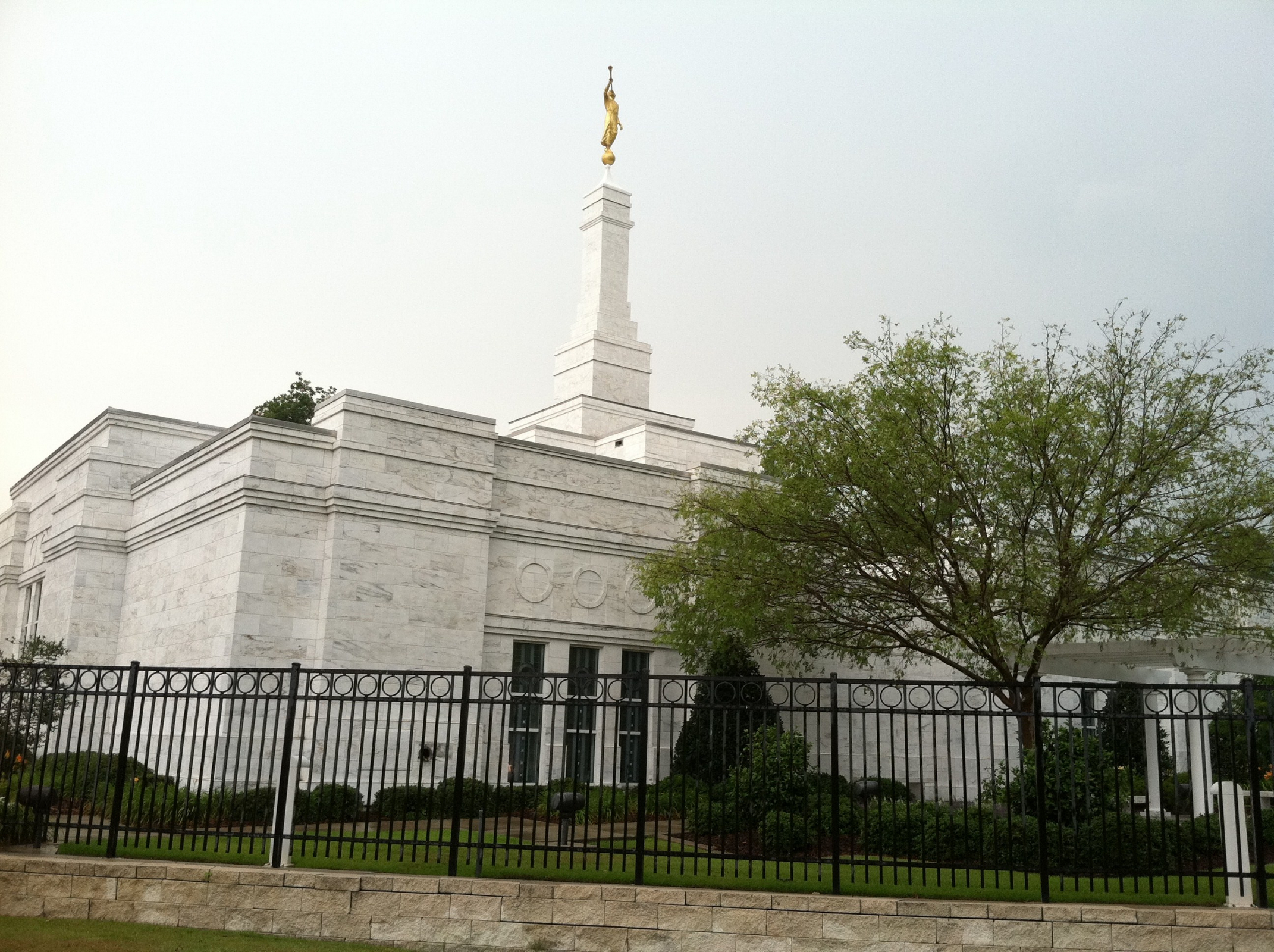 Baton Rouge Louisiana Temple During The Day