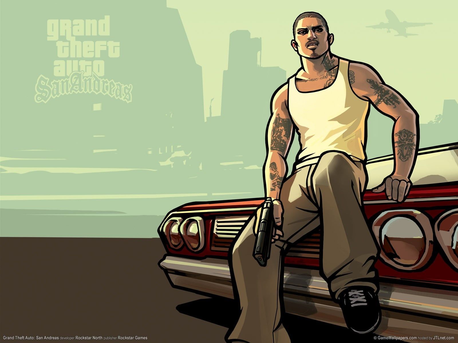 Gta San Andreas Wallpaper Grand Theft Auto Video Games