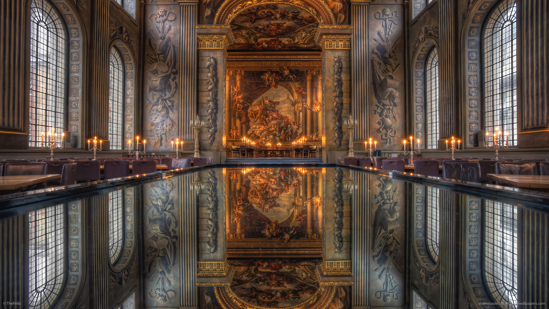 HD The Painted Hall Wallpaper