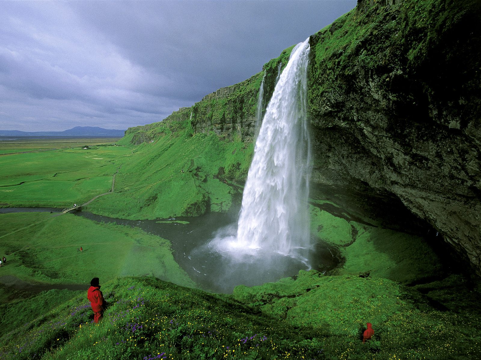 Falls Iceland Wallpaper Pictures Photos And Background