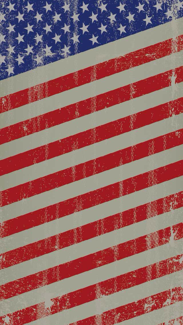 American Flag Stars And Stripes iPhone Background