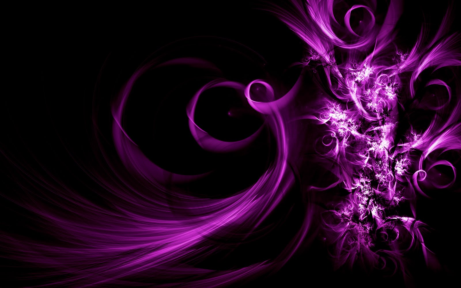 Purple Abstract Art Wallpaper HD In