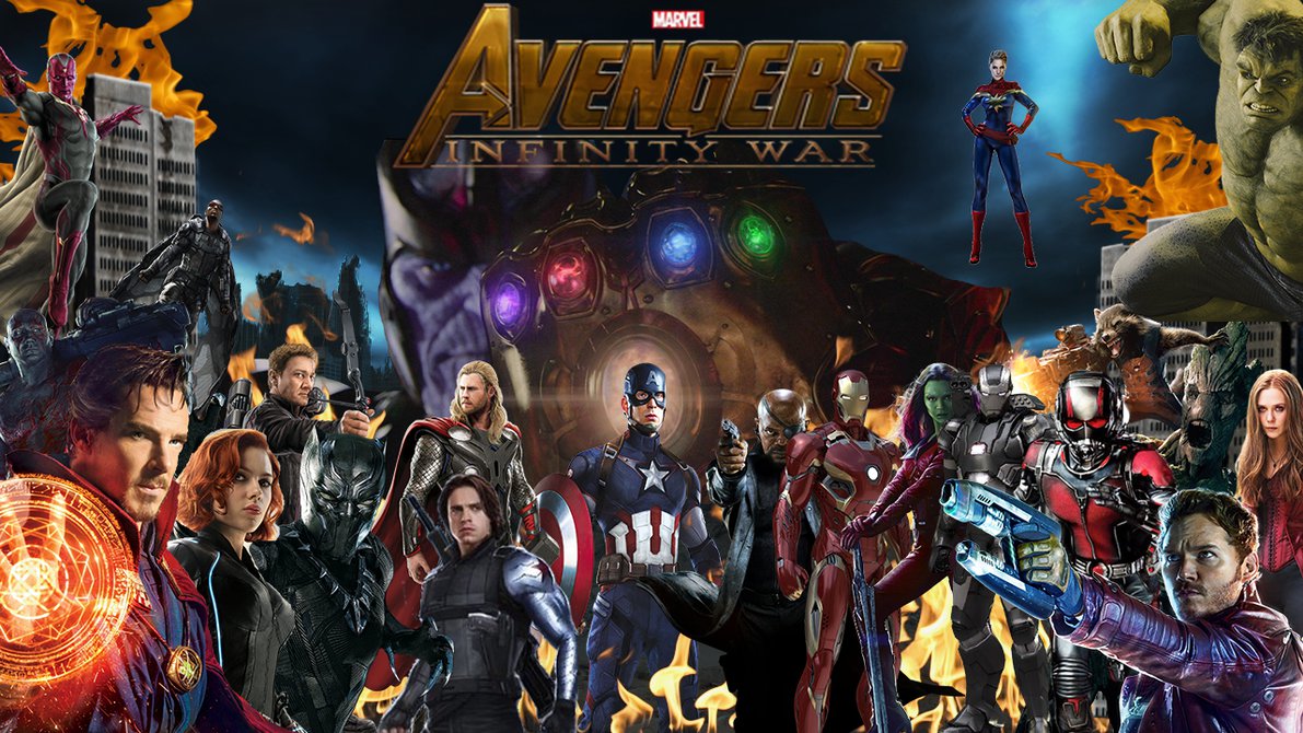 Infinity War Poster By Themarionick