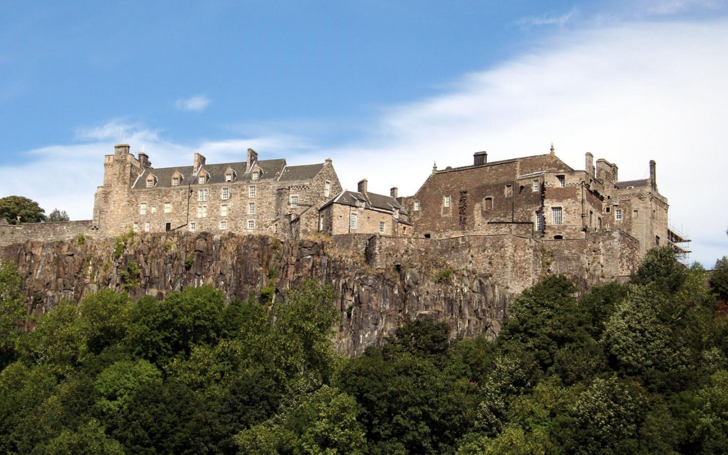 Wallpaper Stirling Castle Scotland X Widescreen Desktop