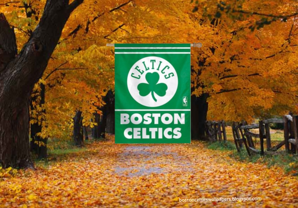 Boston Celtics Wallpaper Desktop Flag