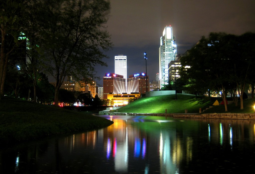 Omaha Skyline By Uscty