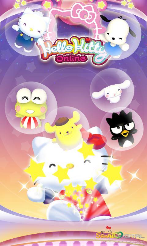 The Hello Kitty Online Live Wallpaper Is A Interactive