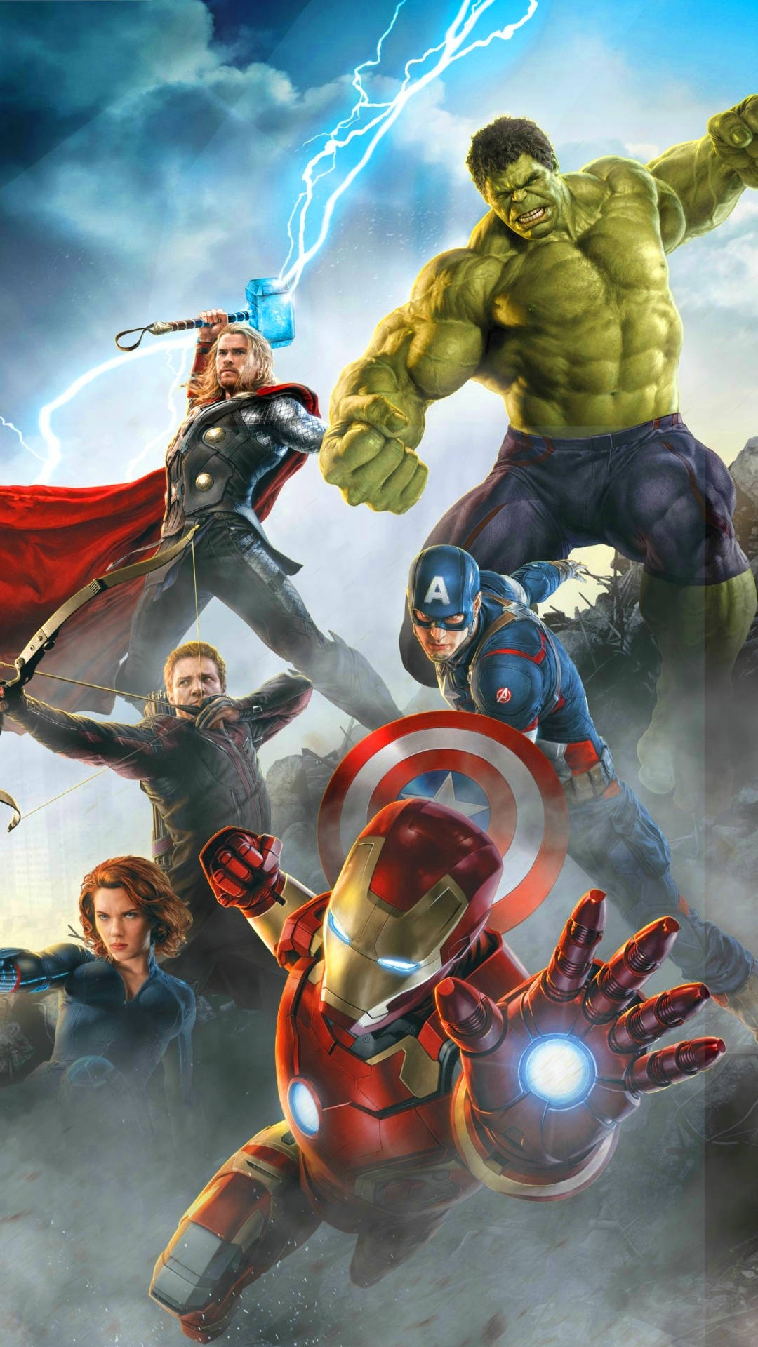 Avengers iPhone X Wallpaper