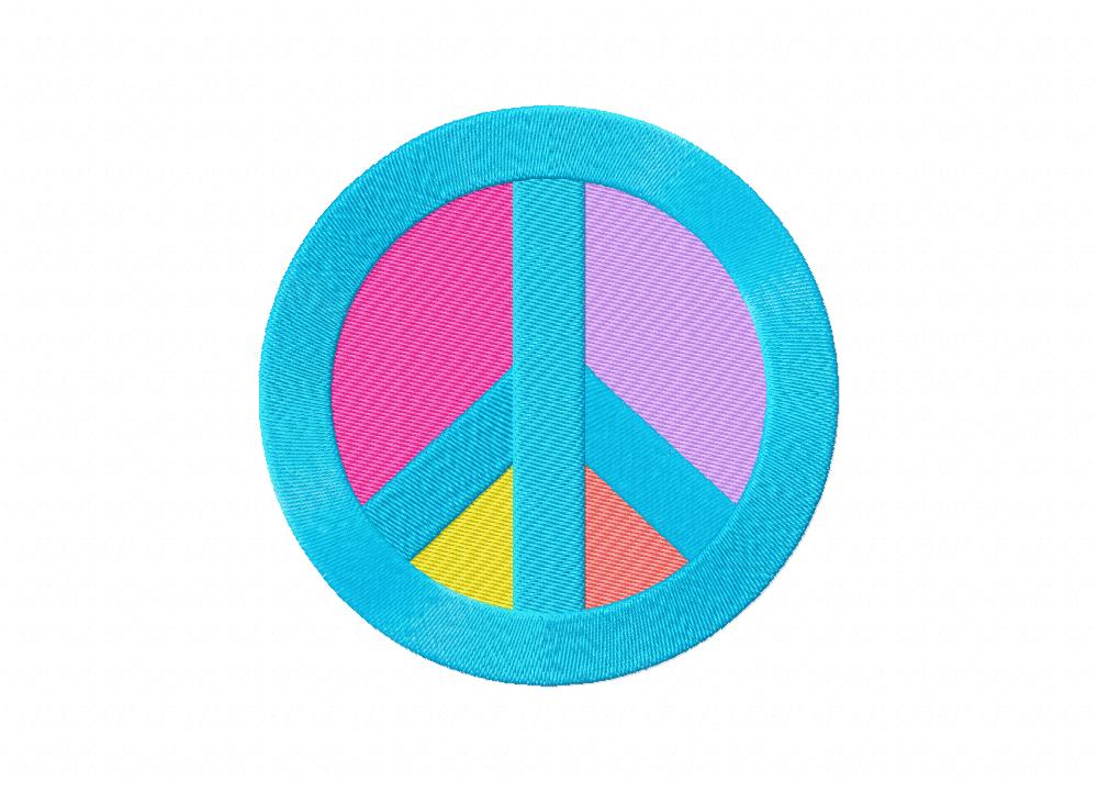 Colorful Stripes And Peace Signs iPhone Wallpaper Pictures To